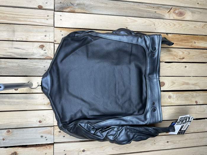 CHAQUETA T-M MOTO GARIBALDI BLUE BIKER NEGRO 2