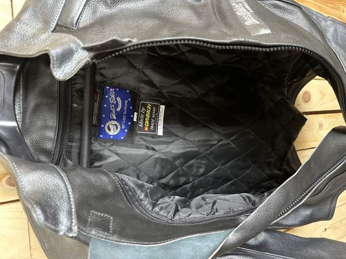 CHAQUETA T-M MOTO GARIBALDI BLUE BIKER NEGRO 2