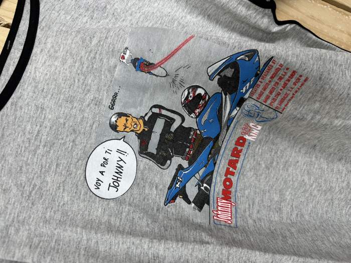 CAMISETA T-L GARIBALDI JOHNNY MOTARD KING