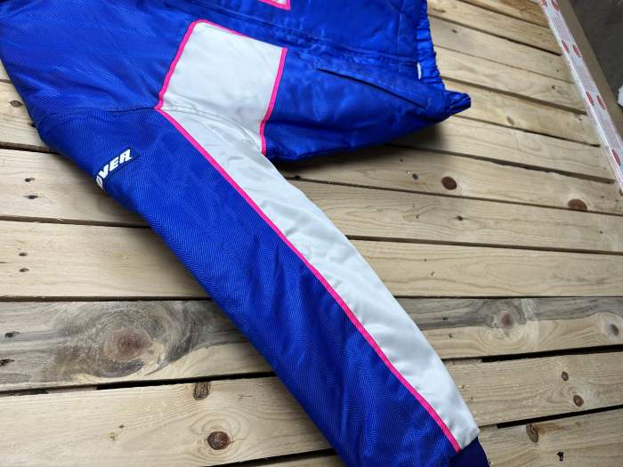 CHAQUETA T-S DE MOTO CLOVER COMPETITION AZUL 1