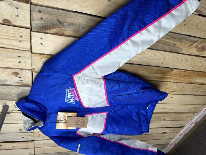 CHAQUETA T-S DE MOTO CLOVER COMPETITION AZUL 1