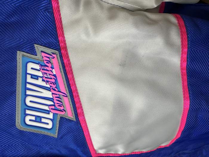 CHAQUETA T-S DE MOTO CLOVER COMPETITION AZUL 1