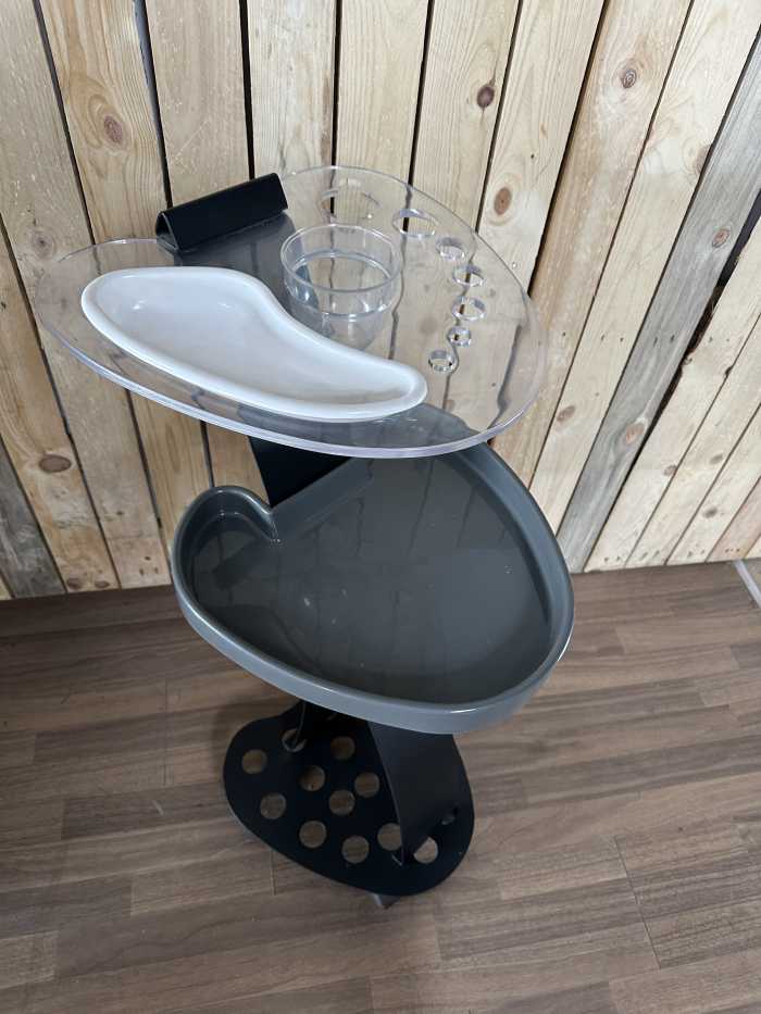 CARRITO DE PELUQUERIA AUXILIAR GAUDI - QrBox.es