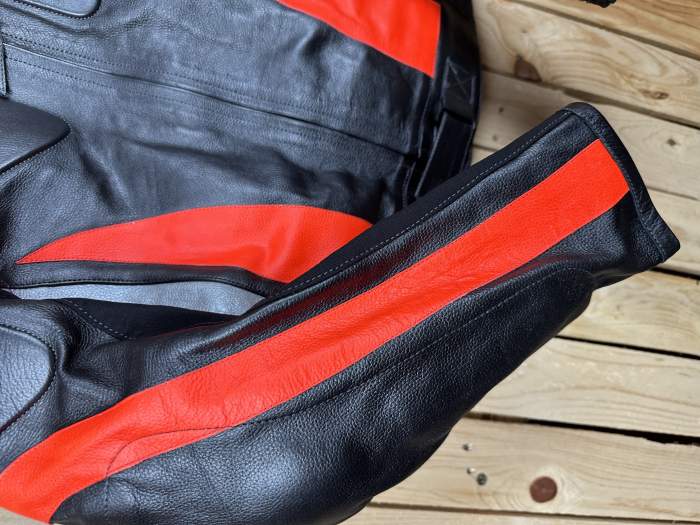 CHAQUETA T-M MOTO COMPETICION GARIBALDI ROJO 48