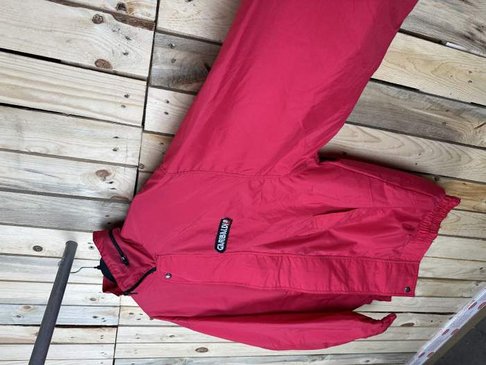 CHAQUETA T-L CHUBASQUERO GARIBALDI ROJO 1