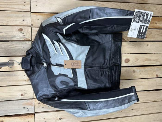 CHAQUETA T-S DE MOTO GARIBALDI O1E NEGRA