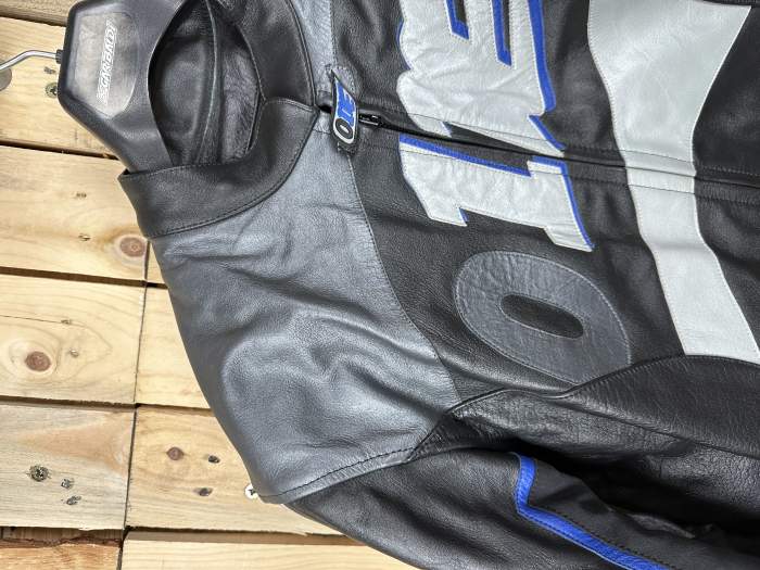 CHAQUETA T-2XL DE MOTO GARIBALDI O1E NEGRA 1