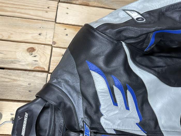 CHAQUETA T-2XL DE MOTO GARIBALDI O1E NEGRA 1