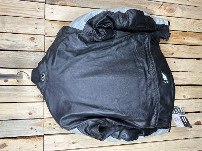 CHAQUETA T-2XL DE MOTO GARIBALDI O1E NEGRA 1