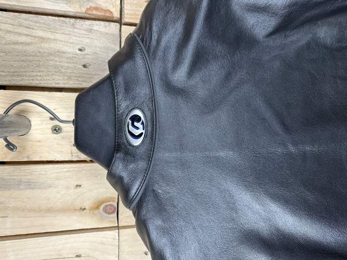 CHAQUETA T-2XL DE MOTO GARIBALDI O1E NEGRA 1
