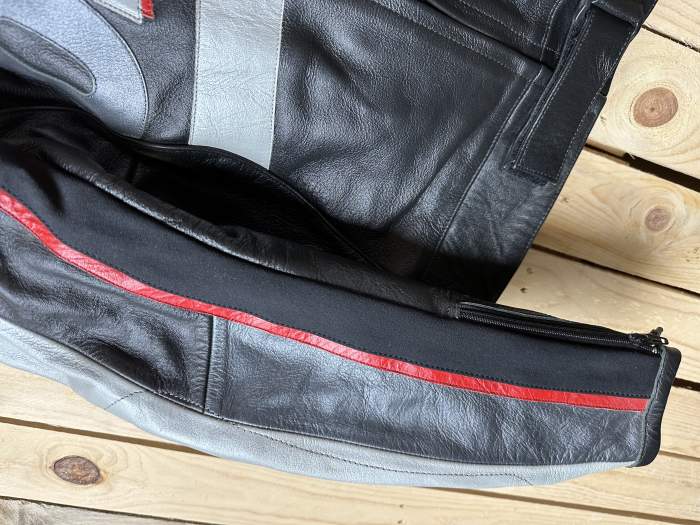 CHAQUETA T-M DE MOTO MUJER O1E NEGRA 2