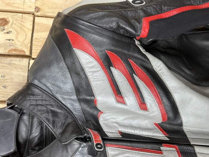 CHAQUETA T-M DE MOTO MUJER O1E NEGRA 2