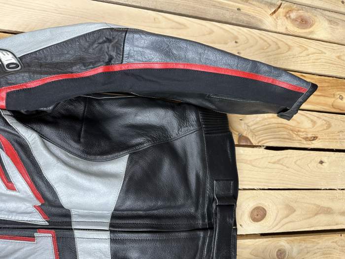 CHAQUETA T-M DE MOTO MUJER O1E NEGRA 2