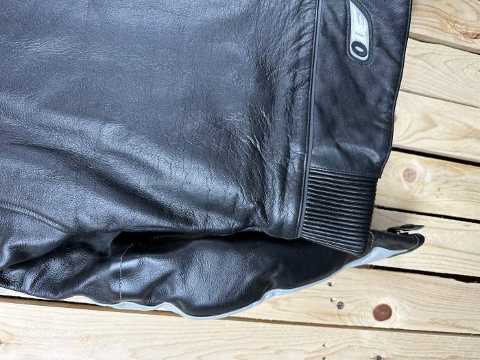 CHAQUETA T-M DE MOTO MUJER O1E NEGRA 2