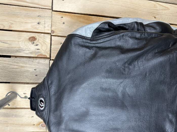 CHAQUETA T-M DE MOTO MUJER O1E NEGRA 2