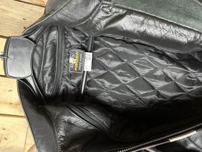 CHAQUETA T-M DE MOTO MUJER O1E NEGRA 2