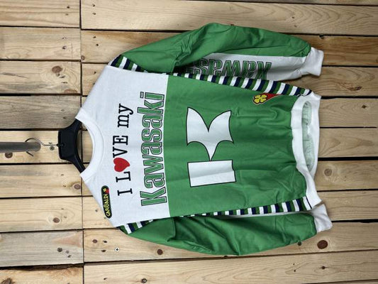CAMISETA T-M DE MOTO I LOVE MY KAWASAKI