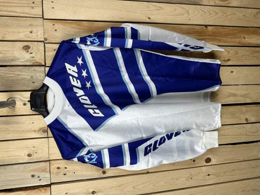 CAMISETA T-M DE MOTO CLOVER AZUL 1
