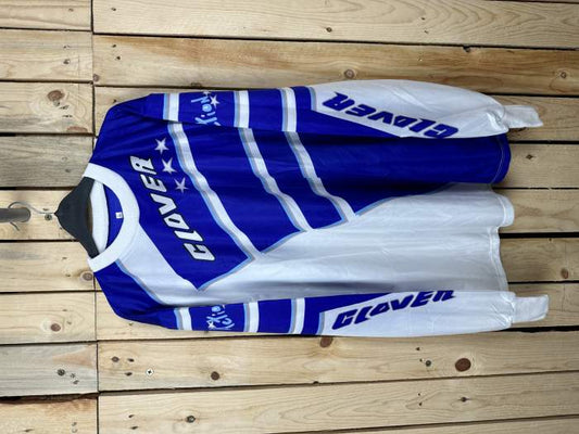 CAMISETA T-L DE MOTO CLOVER AZUL