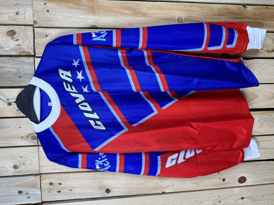 CAMISETA T-M DE MOTO CLOVER ROJO 2