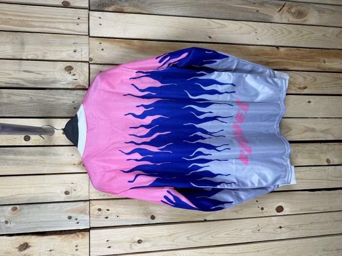 CAMISETA T-L DE MOTO CLOVER FANTASY ROSA