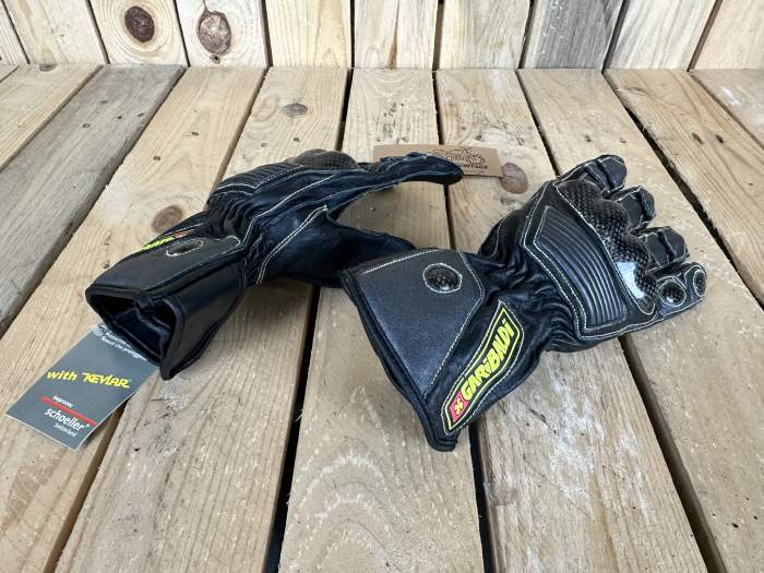 GUANTES T-XS DE MOTO GARIBALDI CARBONO