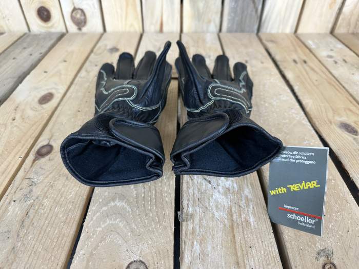 GUANTES T-XS DE MOTO GARIBALDI CARBONO