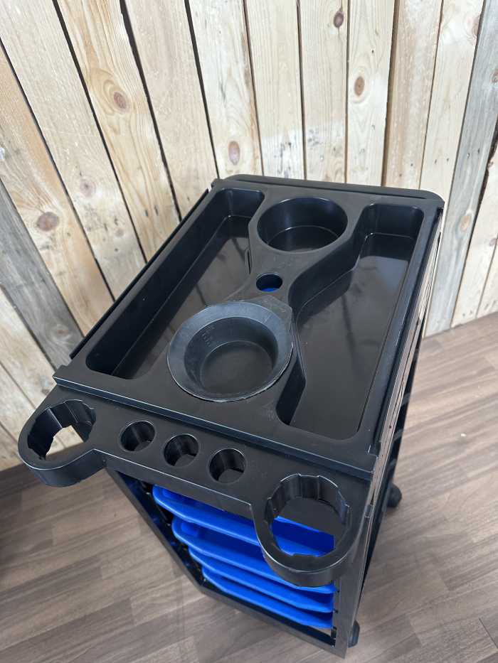 CARRITO AUXILIAR DE PELUQUERIA 101 - QrBox.es