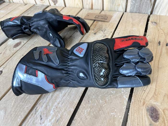 GUANTES T-XL DE MOTO GARIBALDI ONE CARBONO 2