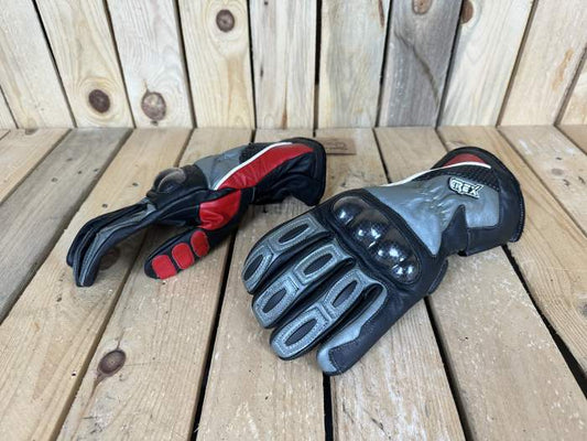 GUANTES T-L DE MOTO GREX CARB-ON*