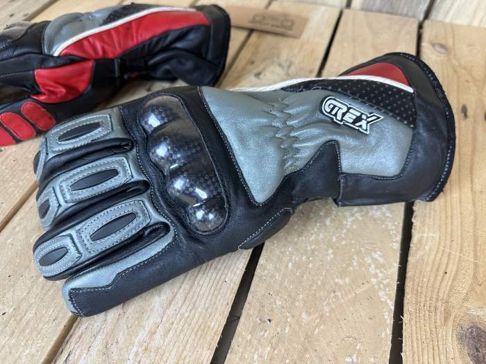 GUANTES T-L DE MOTO GREX CARB-ON*