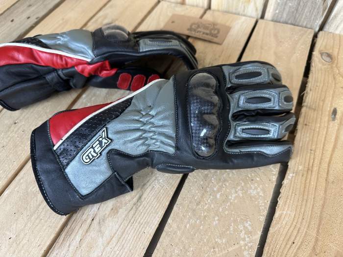 GUANTES T-L DE MOTO GREX CARB-ON*