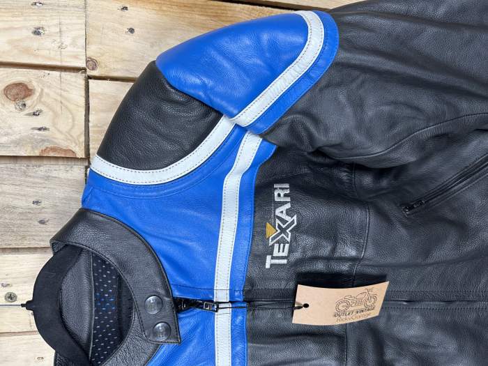 CHAQUETA T-M DE MOTO KIWI MT AZUL