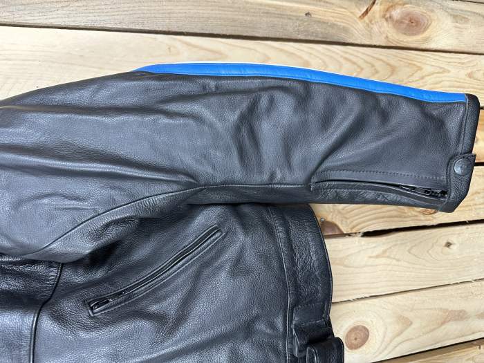 CHAQUETA T-M DE MOTO KIWI MT AZUL