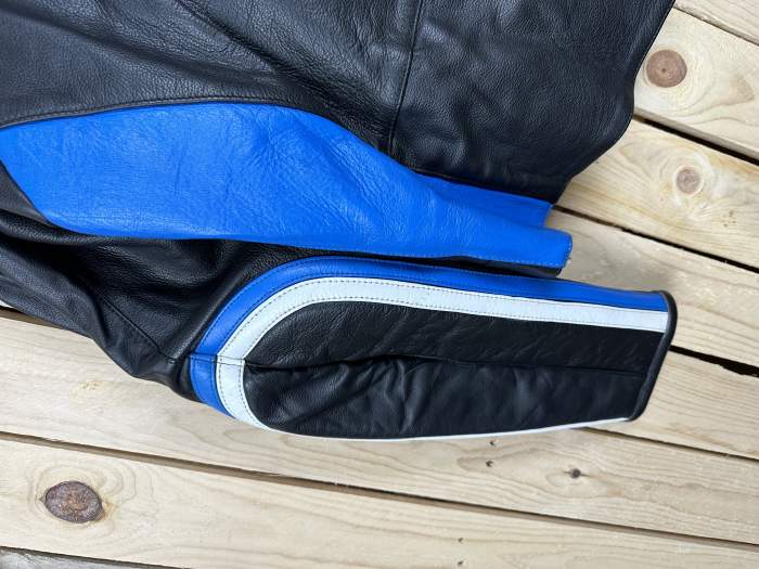 CHAQUETA T-M DE MOTO KIWI MT AZUL