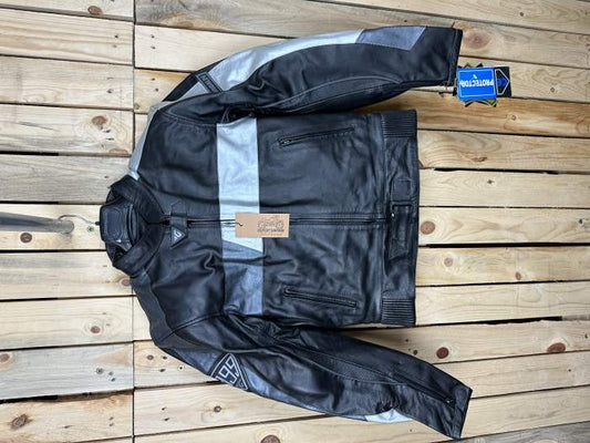 CHAQUETA T-S DE MOTO GARIBALDI NEGRA A