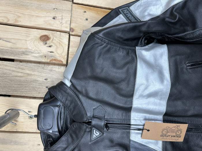 CHAQUETA T-S DE MOTO GARIBALDI NEGRA A