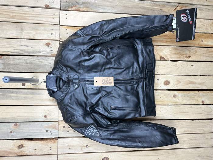 CHAQUETA T-M DE MOTO GARIBALDI MUJER NEGRA 2