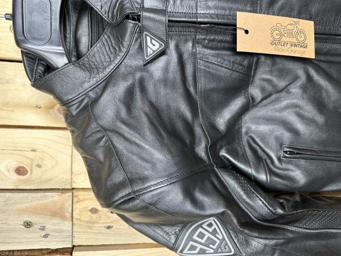 CHAQUETA T-M DE MOTO GARIBALDI MUJER NEGRA 2