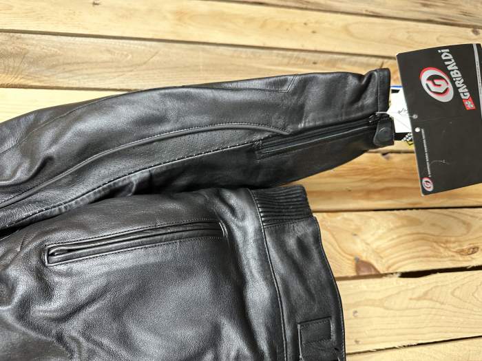 CHAQUETA T-M DE MOTO GARIBALDI MUJER NEGRA 2