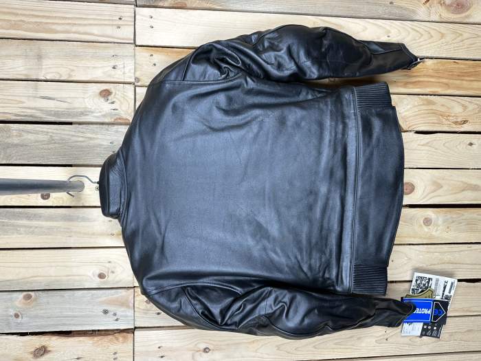 CHAQUETA T-M DE MOTO GARIBALDI MUJER NEGRA 2