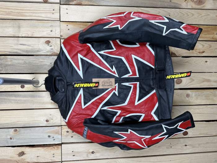 CHAQUETA T-S MOTO COMPETICION GARIBALDI ROJO A