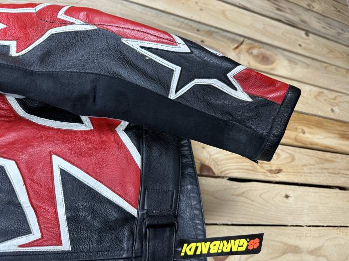 CHAQUETA T-S MOTO COMPETICION GARIBALDI ROJO A