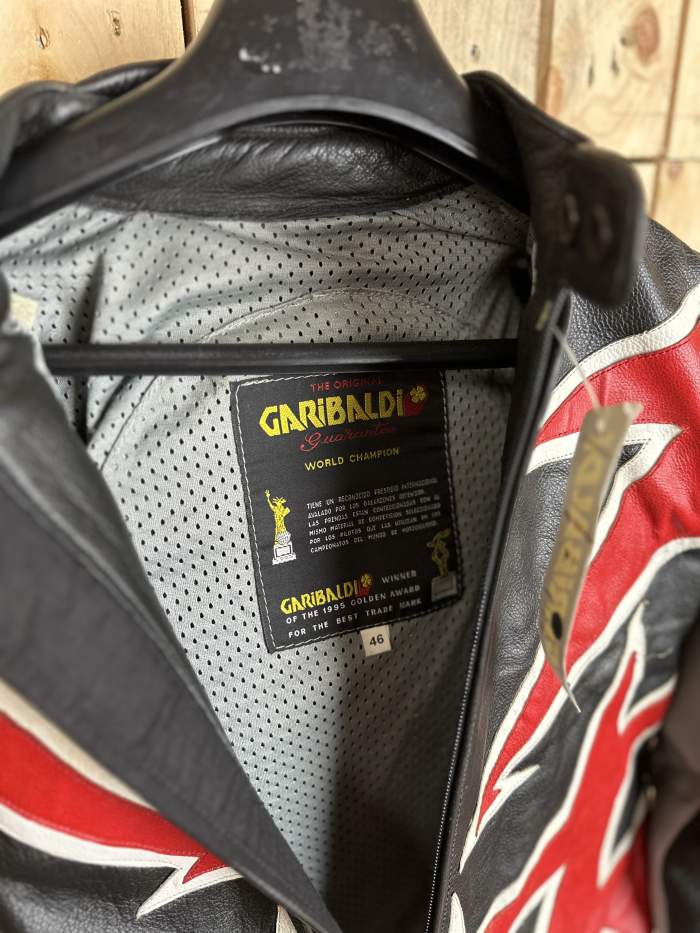 CHAQUETA T-S MOTO COMPETICION GARIBALDI ROJO A