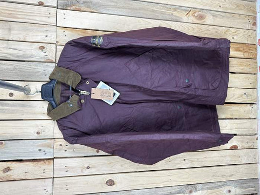 CHAQUETA T-XL DE MOTO GARIBALDI BURDEOS GR/TR