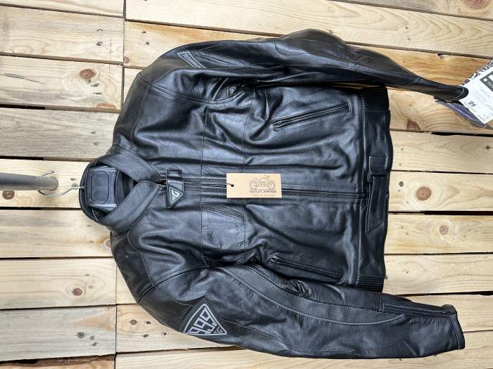 CHAQUETA T-S DE MOTO GARIBALDI MUJER NEGRA 3