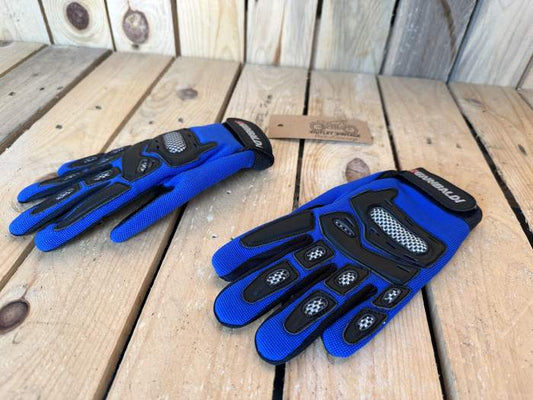 GUANTES T-XS DE MOTO GARIBALDI AZUL