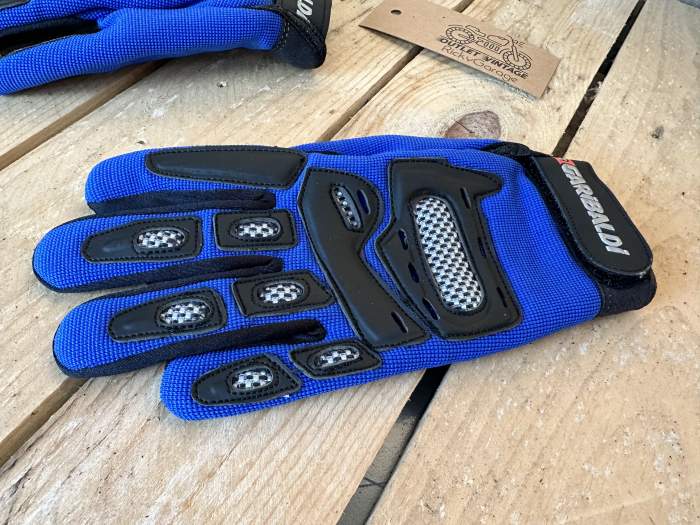GUANTES T-XS DE MOTO GARIBALDI AZUL