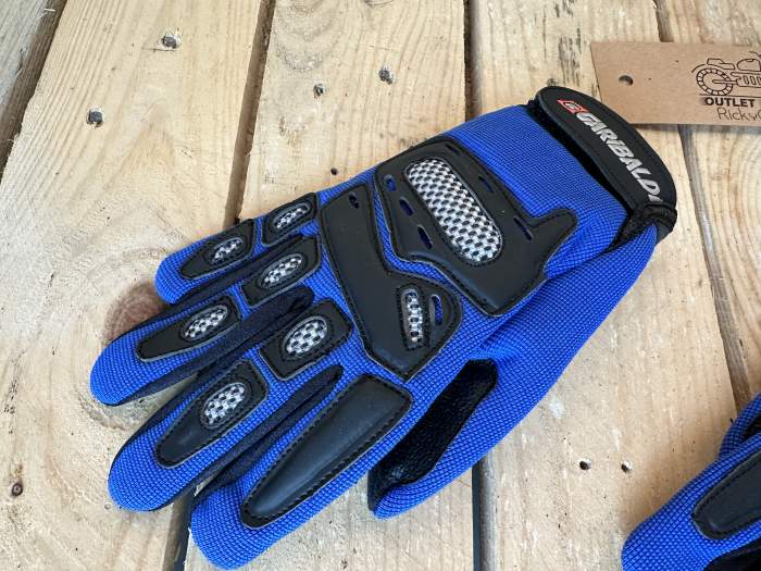 GUANTES T-XS DE MOTO GARIBALDI AZUL