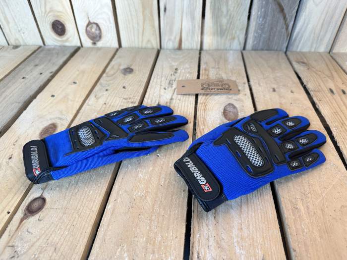 GUANTES T-XS DE MOTO GARIBALDI AZUL